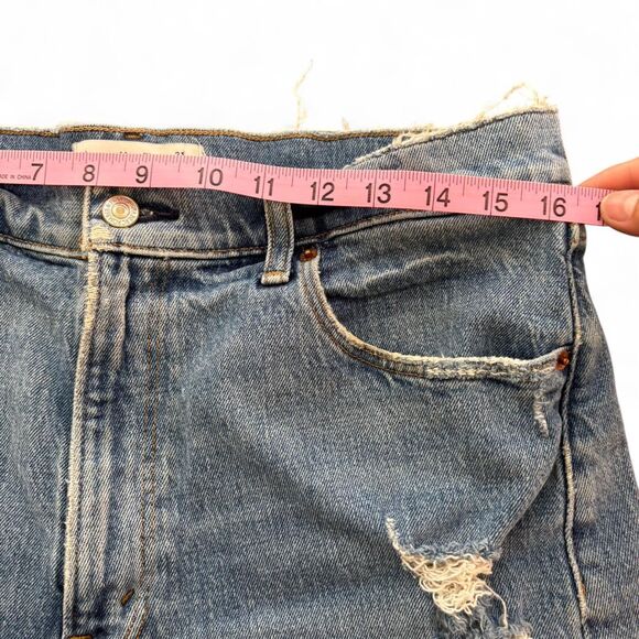 Abercrombie-fitch Women's Blue Shorts - Picture 4 of 5